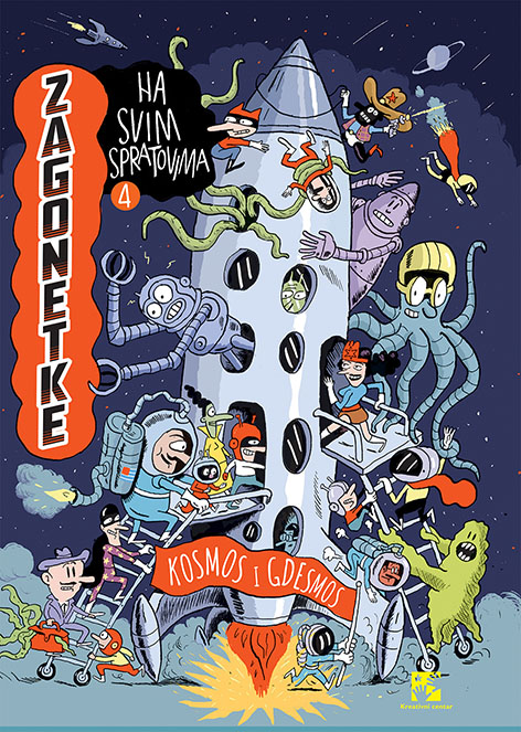ZAGONETKE NA SVIM SPRATOVIMA 4, KOSMOS I GDESMOS - Pol Marten, Batist Masa