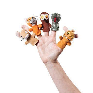 GROZONOVO DETE – komplet plišanih igračaka za prste (iz slikovnice GROZONOVO DETE)