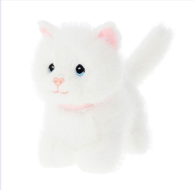 BELO MAČE (stojeće) – plišana igračka - KEEL TOYS, UK