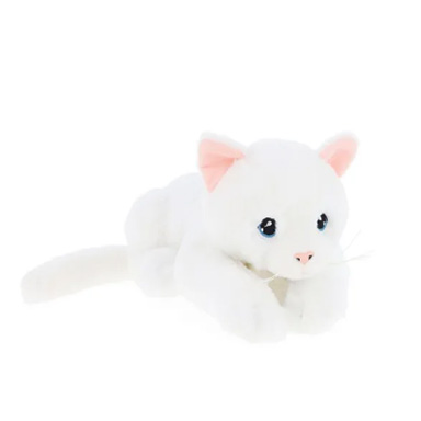 BELA MACA (ležeća) – plišana igračka - KEEL TOYS, UK