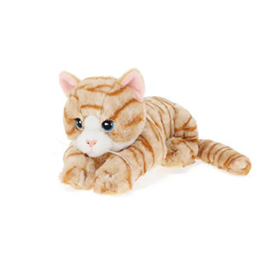 RIĐA PRUGASTA MACA (ležeća) – plišana igračka - KEEL TOYS, UK