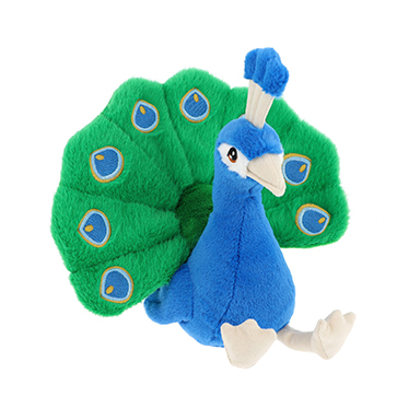 PAUN – plišana igračka, 20 cm - KEEL TOYS, UK