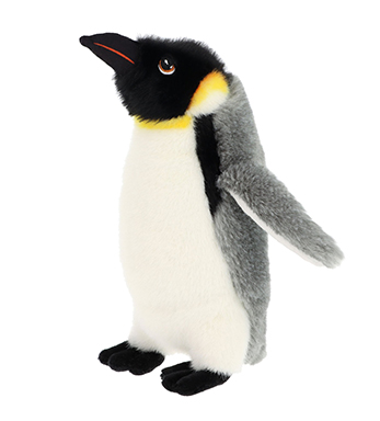 CARSKI PINGVIN – plišana igračka, 20 cm - KEEL TOYS, UK