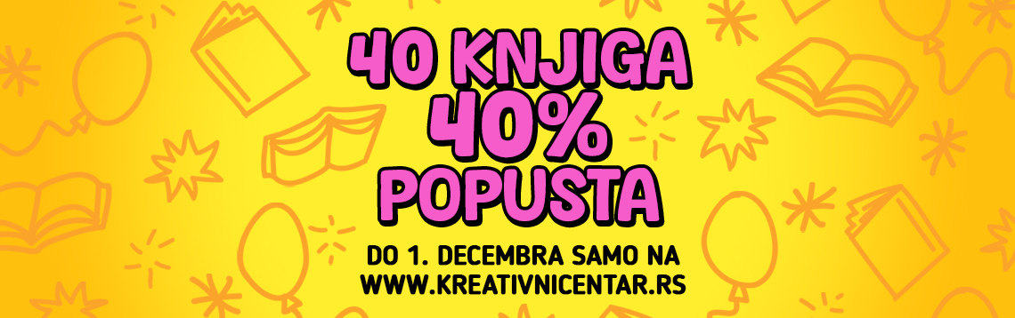 40 knjiga / 40% popusta